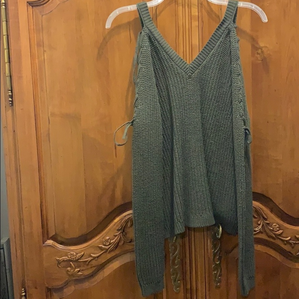 Sweater size S-M Green